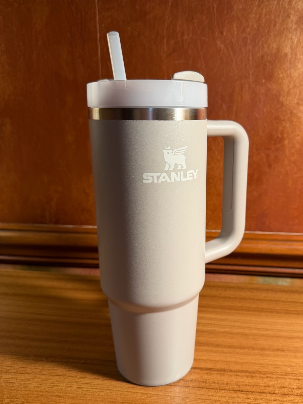 NEW Stanley Quencher H2.0 FlowState 30oz Tumbler - DUNE Soft Matte - No Tags